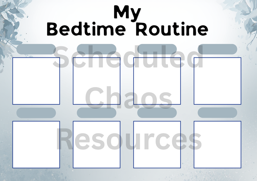 Custom Visual Routine Chart for Kids